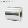 Materiale per etichette autoadesive in argento spazzolato rivestito con glassine da 60 g
