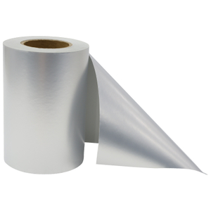 38μm Matt Silver PET/80g Glassine