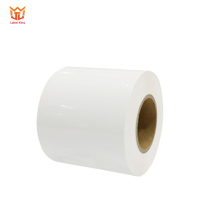 PET blanco cremoso recubierto de 45 um con 80 g de glassine