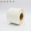 H&ouml;gkvalitativ 255 g glansigt vit BOPP-etikettklisterm&auml;rke med 100 g vitt kraftpapper
